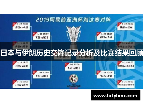 日本与伊朗历史交锋记录分析及比赛结果回顾